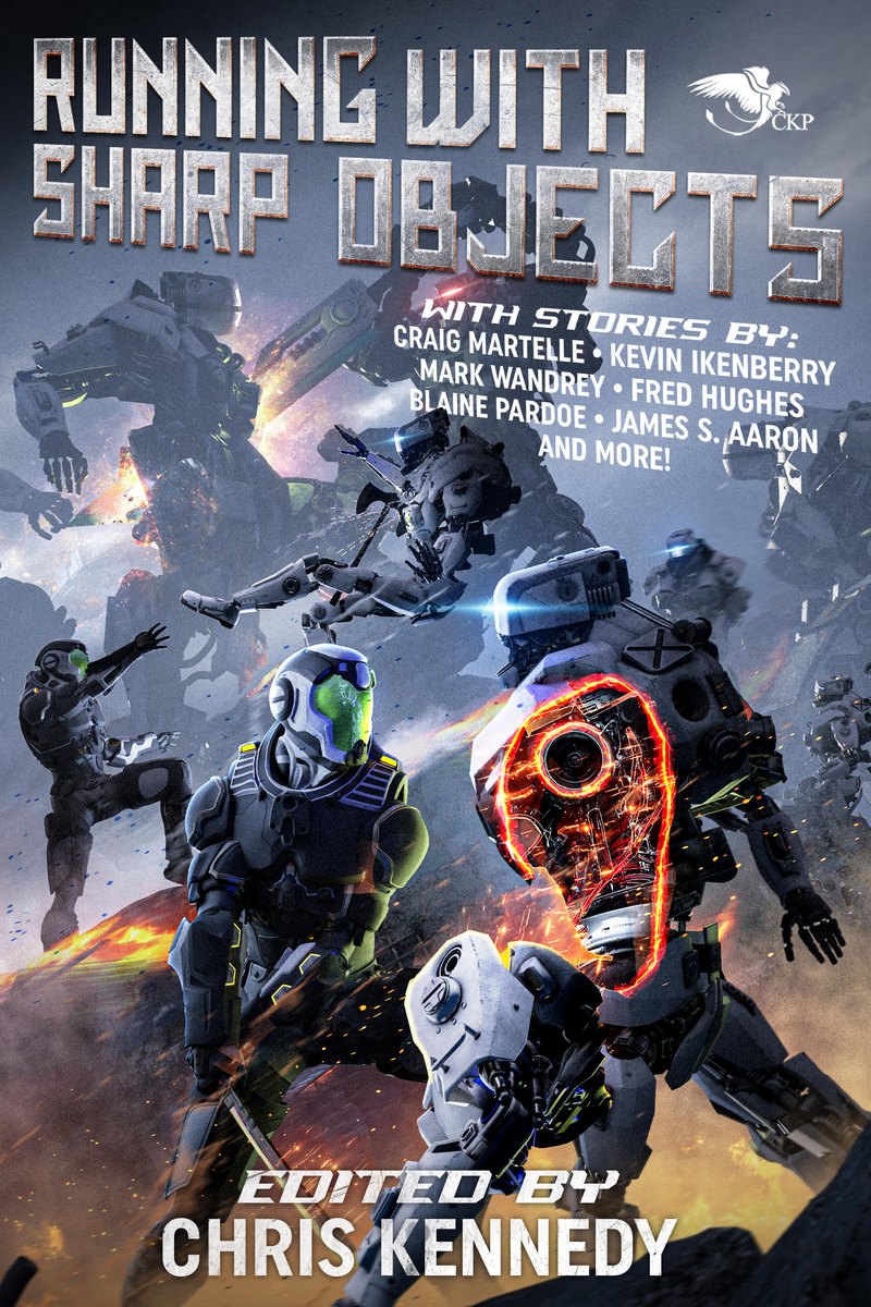 Running with Sharp Objects anthology cover